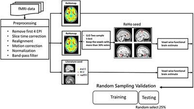 Seed correlation analysis based on brain region activation for ADHD diagnosis in a large-scale resting state data set